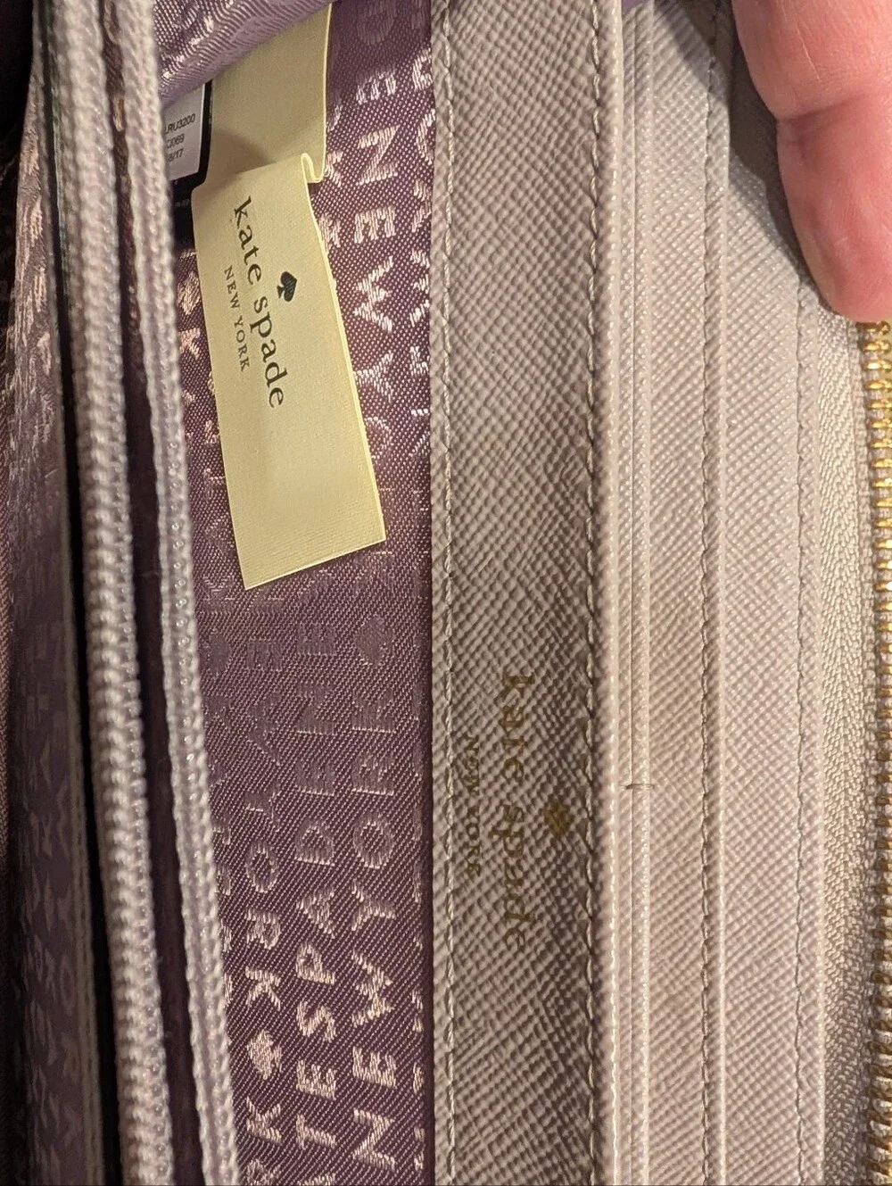 Kate Spade Novelty Bunny Zip Around Wallet
